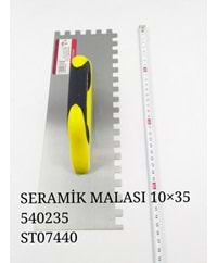 254 Dyr Seramik Malası 35Cm -Açık Sap