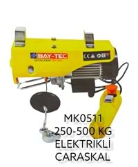 MK0511 Bay-Tec Elektrikli Vinç Caraskal 250-500Kg