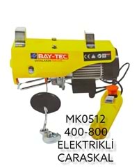 MK0512 Bay-Tec Elektrikli Vinç Caraskal 400-800Kg