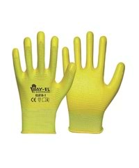 El006 Bay-El Zebra Eldiven Extra 1/2 10 - Sarı/Sarı