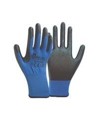 El009 Bay-El Zebra Eldiven Extra 1/2 10 - Mavi/Siyah