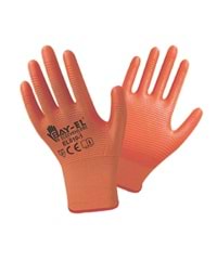 El007 Bay-El Zebra Eldiven Extra 1/2 10 - Turuncu/Turuncu