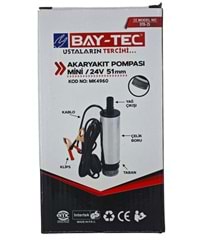 Mk4960 Bay-Tec Akaryakıt Pompası 24V 51Mm - Mini