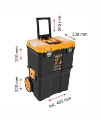 ASR-5039 Super-Bag Çift Katlı Mobil Takım Çantası