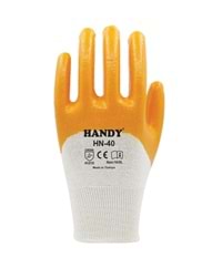 HN-40 Handy Sarı Nitril Eldiven 9