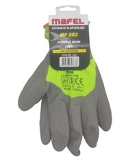 MF 082 Mafel Pütürlü Neon Latex Eldiven 3/4 10