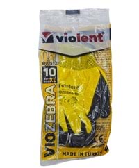 VIO2513 Violent Sarı/Siyah VioZebra Eldiven 10