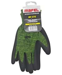 MF 075 Mafel Yeşil Latex Montaj Eldiveni 1/2 10
