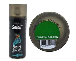 TAB-413 Selsil Raınbow Akrilik Sprey Boya 400ml - Yaprak Yeşil