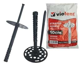 VIO3500 Violent 500lü Strafor Dübeli 10cm