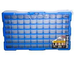 ASR-6015 Super-Bag 70li Yatay Organizer Monoblock Çekmece Seti