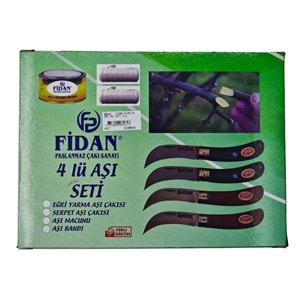 00846 Fidan Plastik Sap Aşı Seti 4Lü