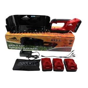 K53-S2 Komodo Şarjlı Çay Toplama Makinesi