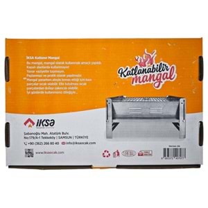 204 İksa Pratik Katlanır Mangal