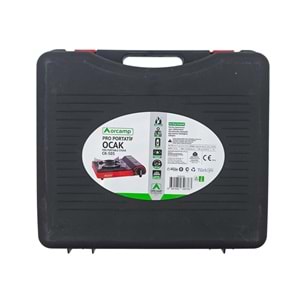 CK-505 Orcamp Pro Portatif Ocak - Kırmızı