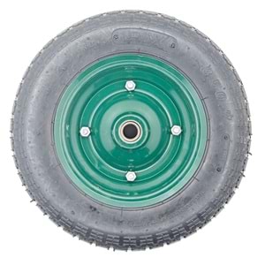 07460 Novax Rulmanlı Şişme Tekerlek 3.50-7 - Yeşil