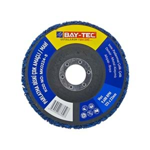 MK0224-5 Bay-Tec Çok Amaçlı Parlatıcı Disk 125mm - Mavi