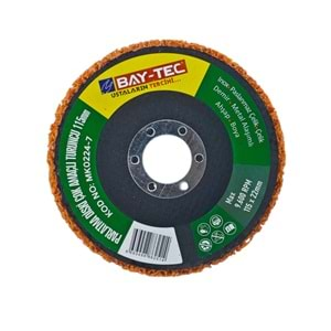 MK0224-7 Bay-Tec Çok Amaçlı Parlatıcı Disk 115mm - Turuncu