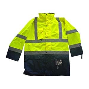 JN1003 Junior 5in1 Sarı Lacivert Parka - XL