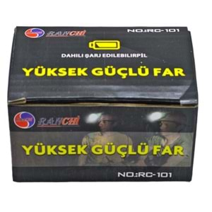 Rc-101 Ranchi Şarjlı Led Kafa Feneri