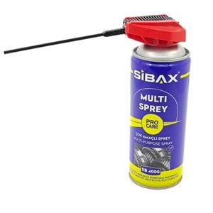 Sb 4000 Sibax Pro Care Multi Sprey 400Ml - Kobra Başlık