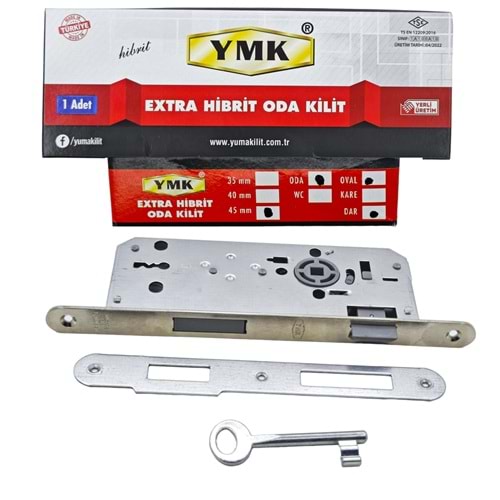 YM-614HD Ymk Extra Hibrit Oda Kiliti 45mm - Oval-Dar