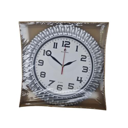 BL-1057 Bellisima Duvar Saati - Gümüş