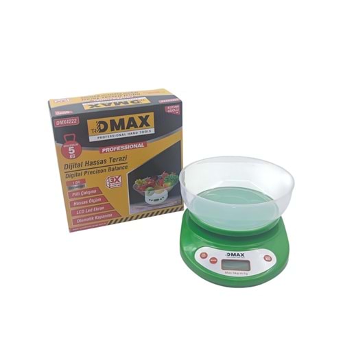 DMX4222 Dmax Dijital Hassas Terazi 5kg