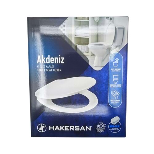 00991 Hakersan Akdeniz Klozet Kapağı