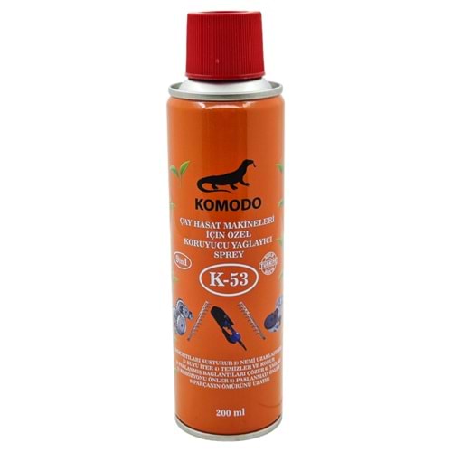 K-5301 Komodo K-53 Koruyucu Yağlayıcı Sprey 200ml