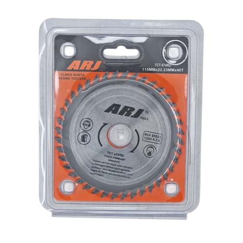 TCT-574RD Arj Elmas Sunta Kesme Diski 115mm 40T