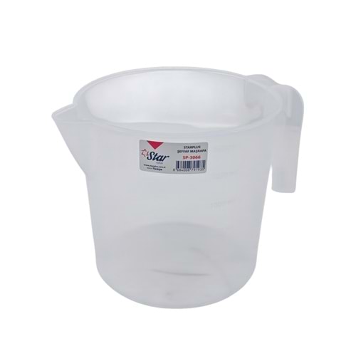 SP-3066 Star +Plus Şeffaf Maşrapa