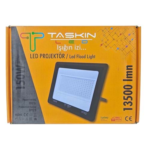 01081 Taşkın Led 150W Tablet Led Projektör 1350lmn