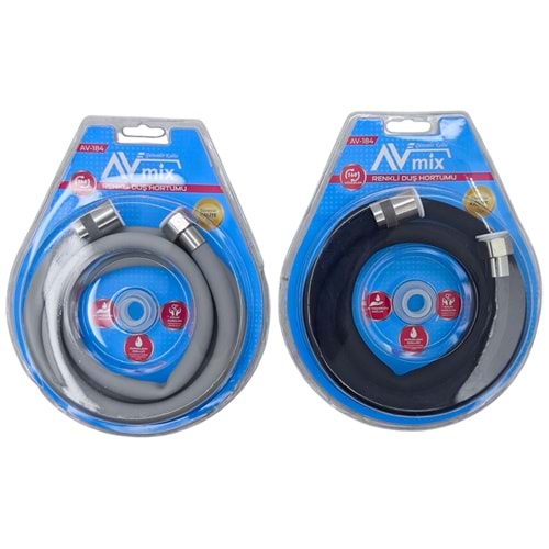 AV-184 Avmix Renkli Düş Hortumu 1.5m