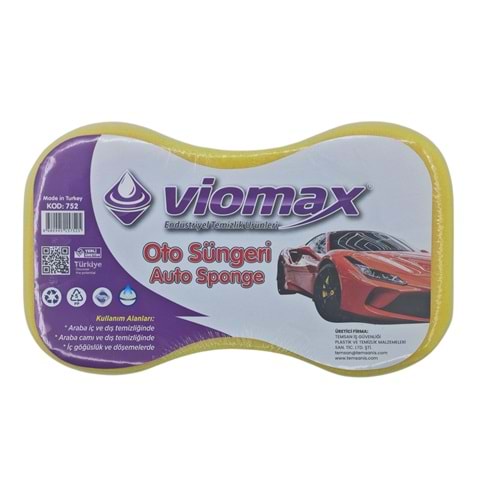 752 Viomax Oto Yıkama Süngeri