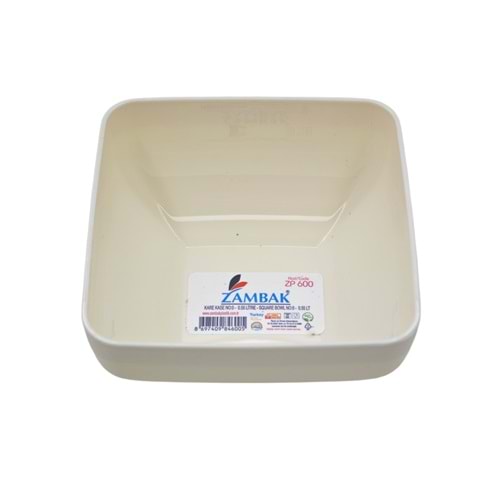 ZP600 Zambak Plastik Kare Kase 0.55lt