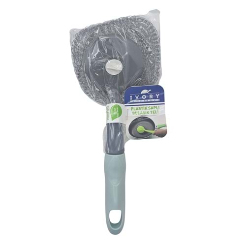 IVO-BT13 İvory Plastik Saplı Bulaşık Teli