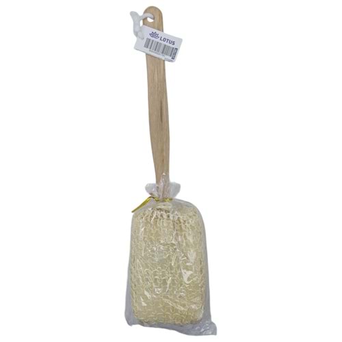 LTS-1781 Lotus Ahşap Saplı Banyo Lifi