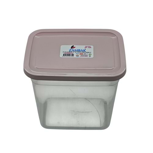 ZP734 Zambak Plastik Dik Saklama Kabı 2lt