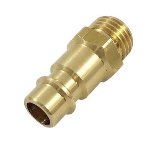 AS16901 As-El 1/4 Metal Adaptör Ucu - Erkek