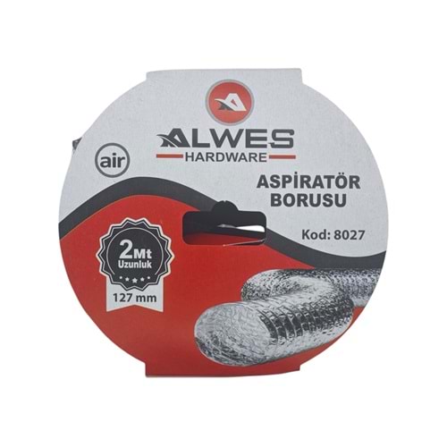 8027 Alwes Telli Aspiratör Borusu 2m*127mm