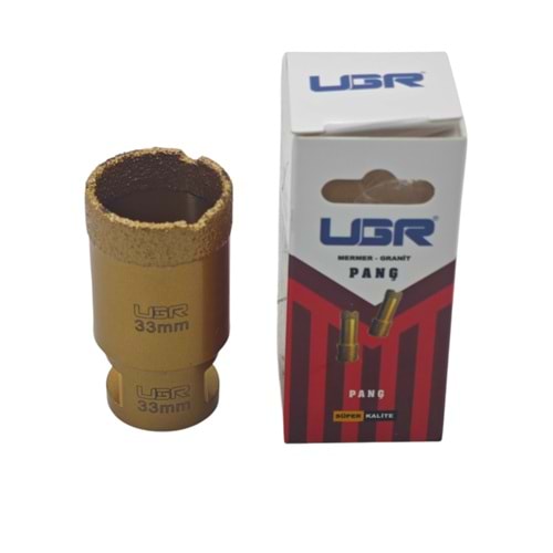 10033 UGR M14 Uçlu Mermer-Granit Panç 33mm