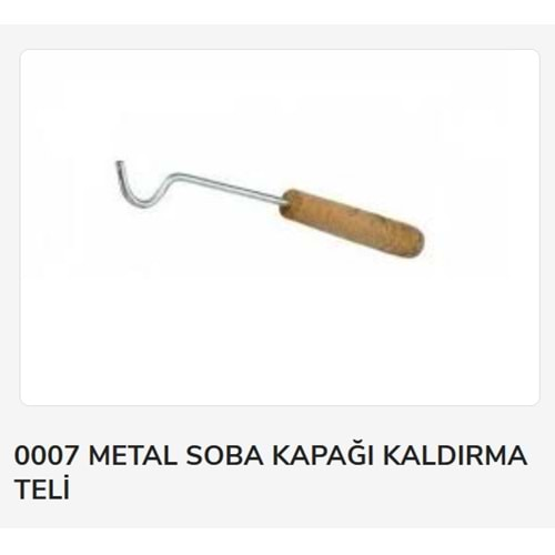 02389 Metal Soba Kapağı Kaldırma Teli