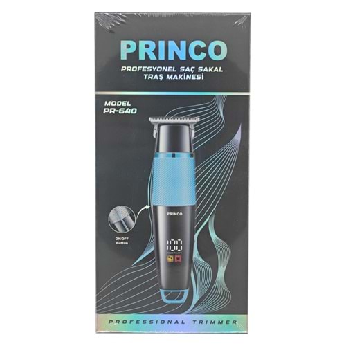 PR-640 Princo Şarjlı Saç Sakal Traş Makinesi