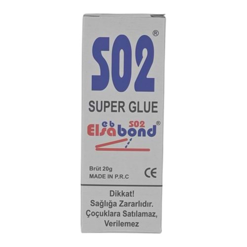S02 Elsa Bond Japon Yapıştırıcı 20gr