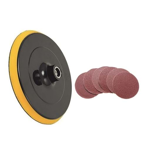 Mk0230 Bay-Tec Cırtlı Zımpara Pedi 115Mm
