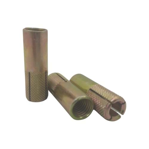 02865 Junior Çakmalı Çelik Dübel M12*45mm
