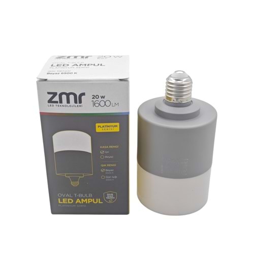 ZMR-114/G ZMR E27-20W Kristal T-Bulb Led Ampul