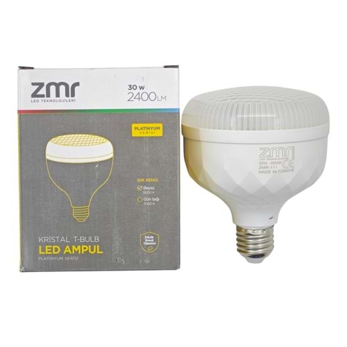 ZMR-111/D ZMR E27-30W Kristal T-Bulb Led Ampul