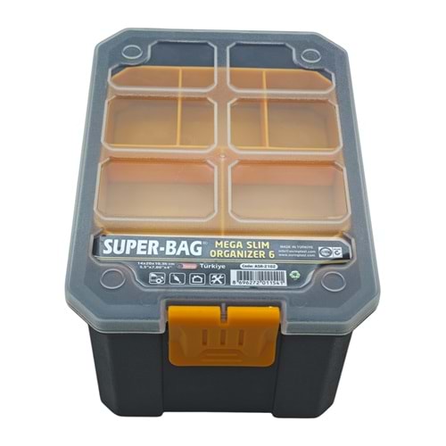 ASR-2102 Super-Bag 6li Mega Slim Organizer